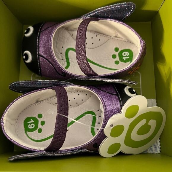 CARTOONIMALS GIRLS CRIB SHOE SIZE 4 NIB - Picture 5 of 6